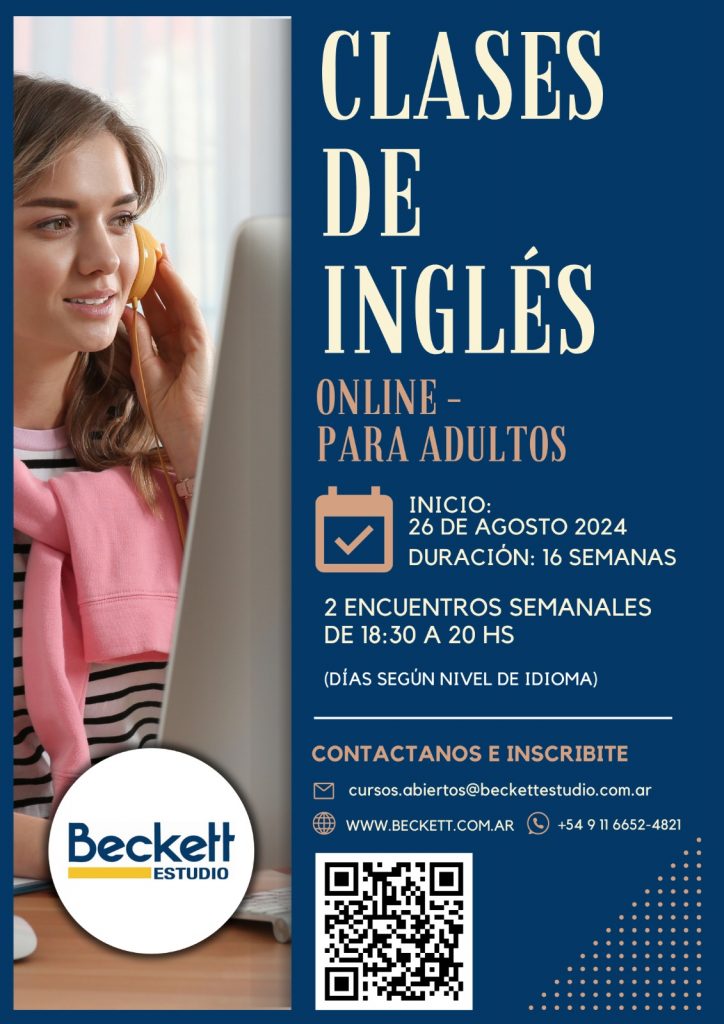 Clases de inglés online - Beckett Estudio